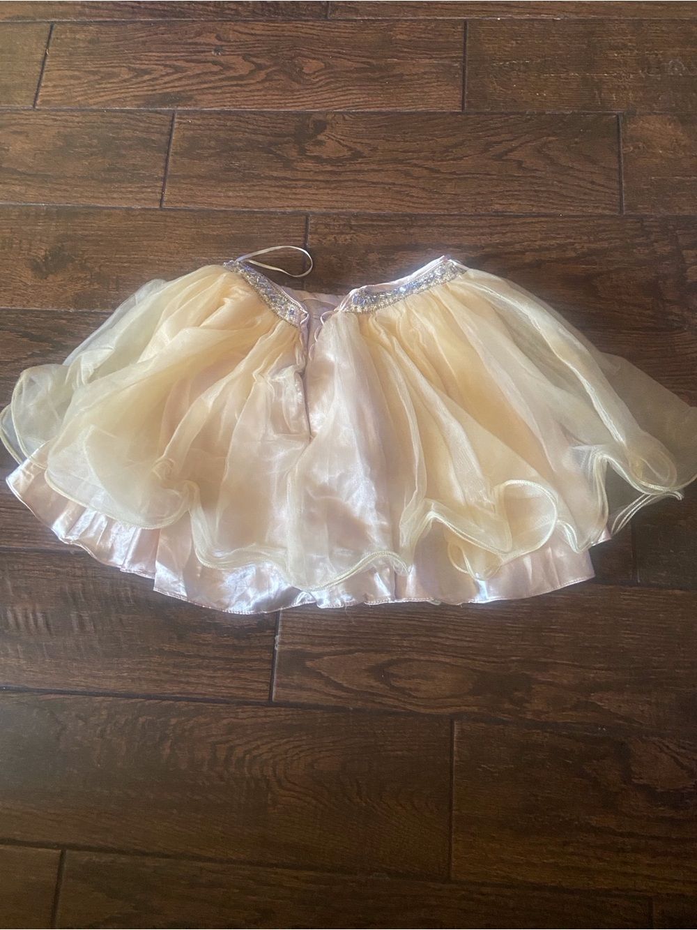 Cinderella Couture Satin Girl Skirt Size 12